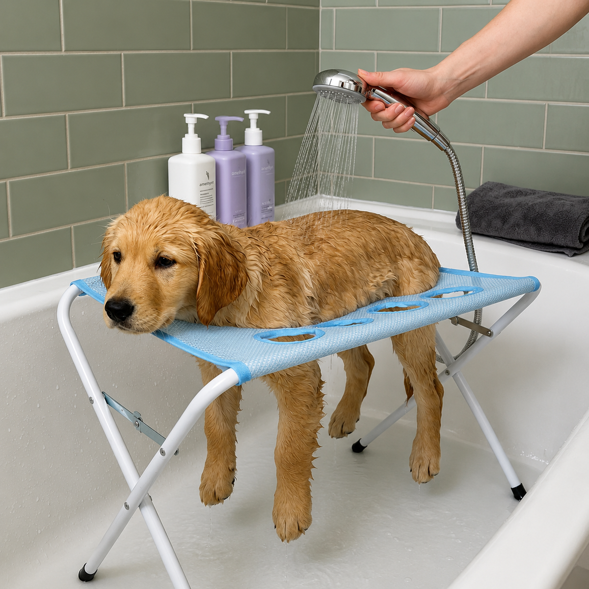 PawWashly™ Haustierwaschstation