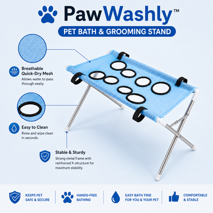 PawWashly™ Haustierwaschstation