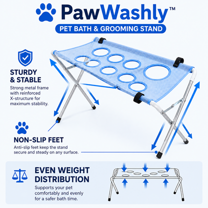 PawWashly™ Haustierwaschstation